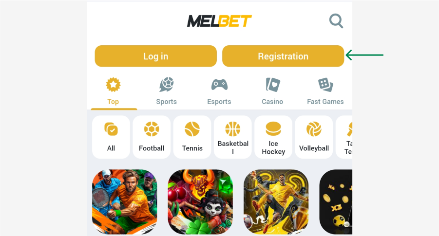 How to register and login Melbet Apk in Nigeria